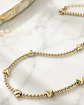 Collar Balines Corazones gold - Miniatura 3