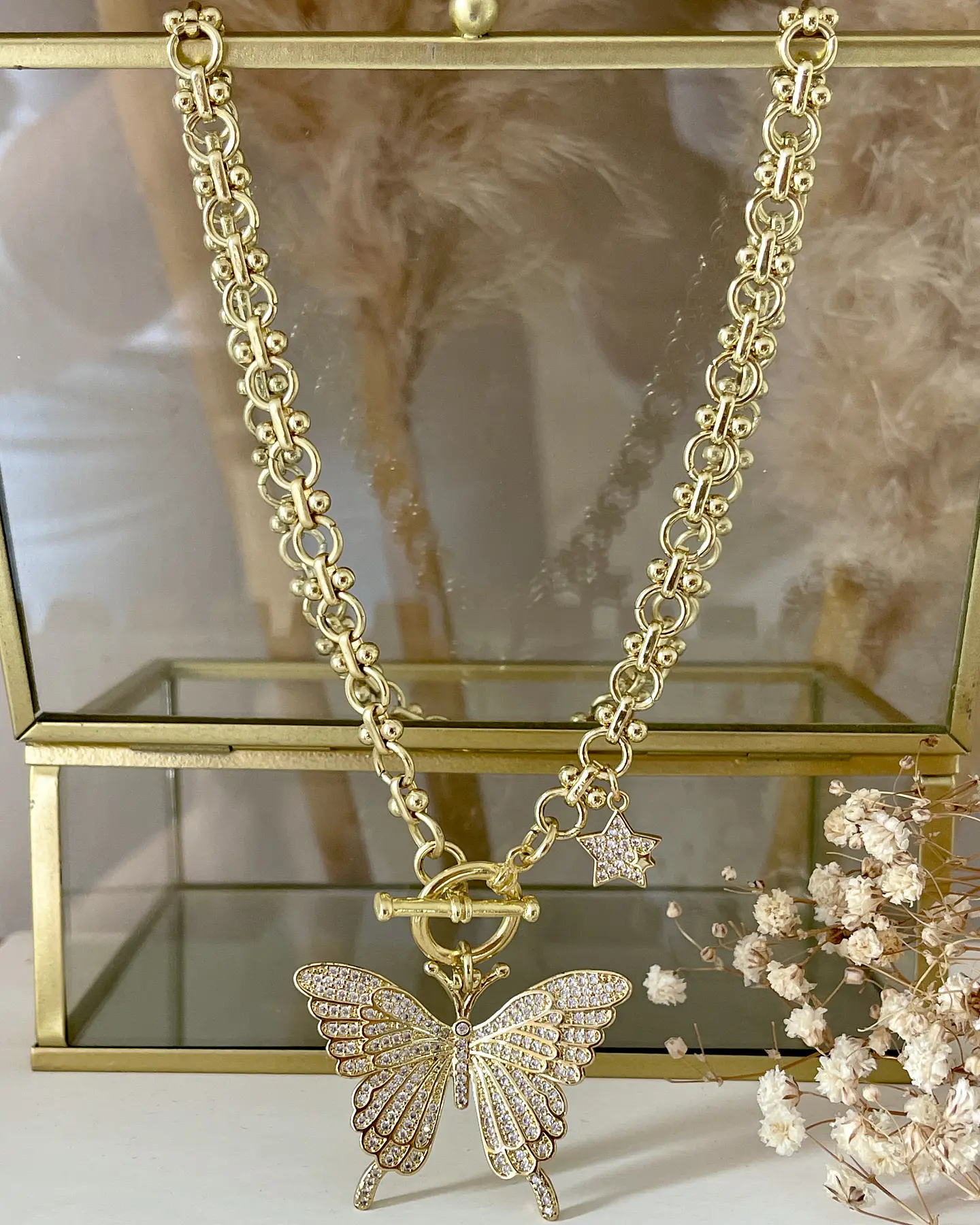 Collar Maxi Mariposa Circones punto de luz Golf 6