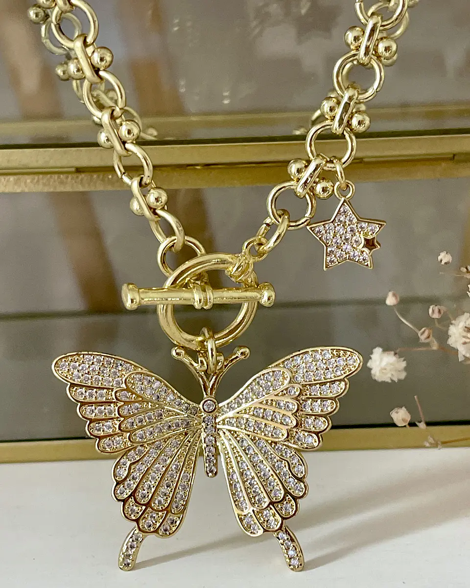 Collar Maxi Mariposa Circones punto de luz Golf 7