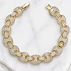 Pulsera Cristal de Lune circones Gold