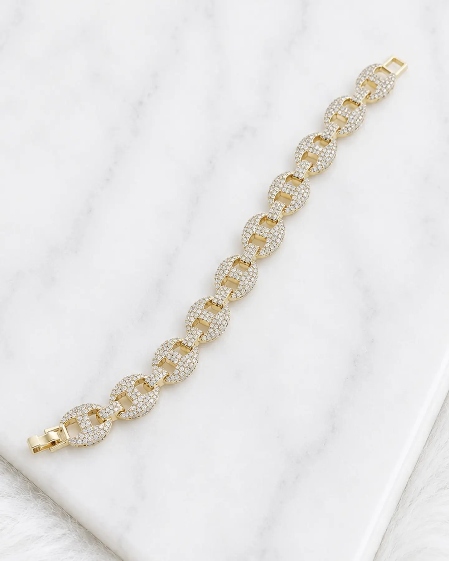 Pulsera Cristal de Lune circones Gold 4