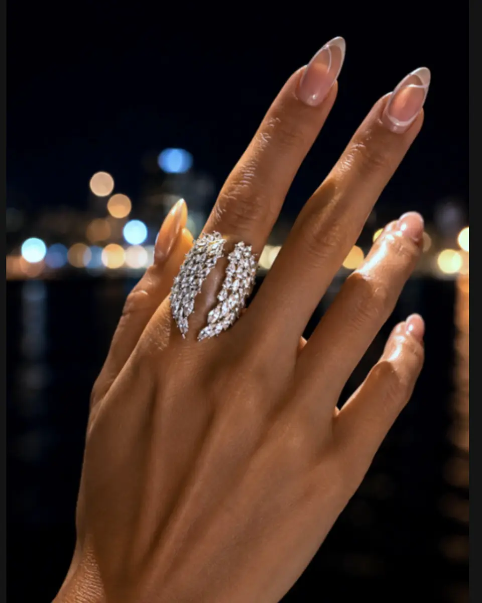 Anillo Alas Circones Silver  1