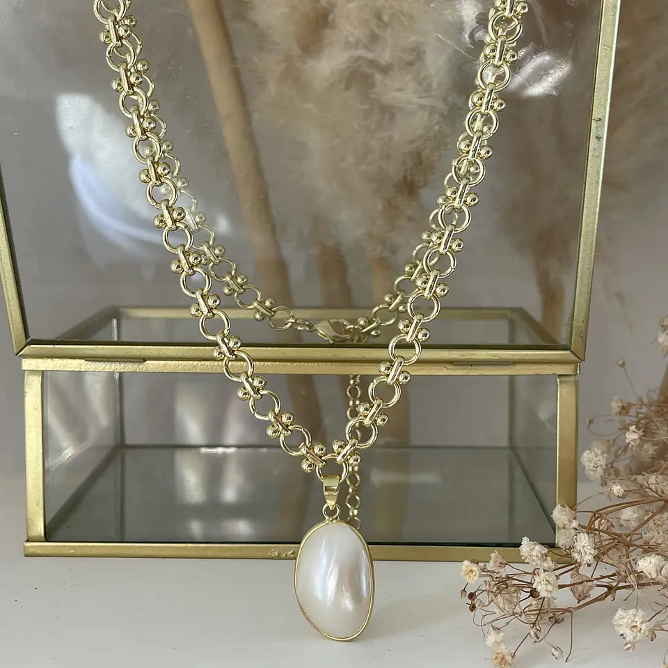 Collar Niza Nácar Gold 2