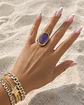 Maxi Anillo Toscana Amatista Gold - Miniatura 1