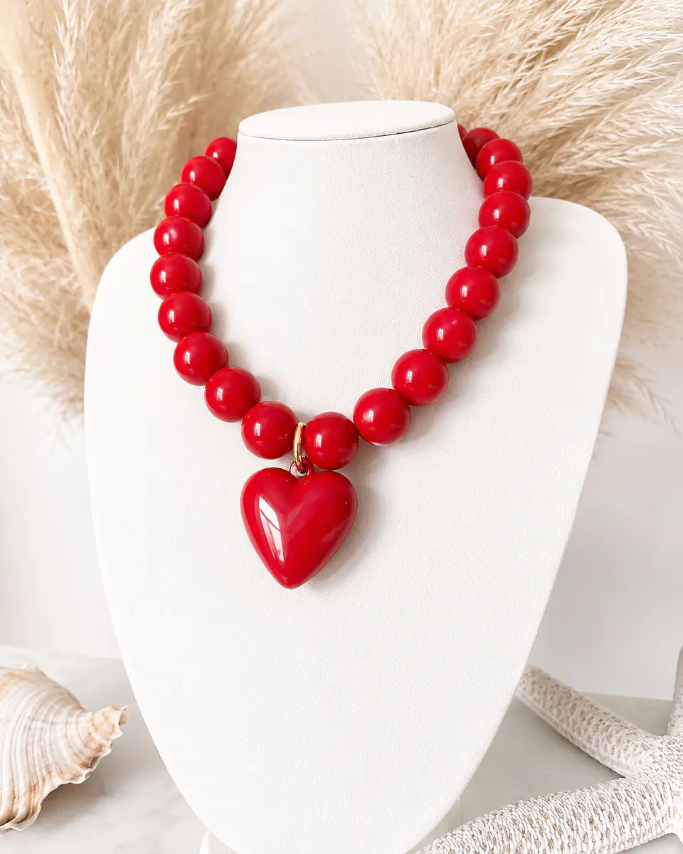 Collar Red Love ❤️  3
