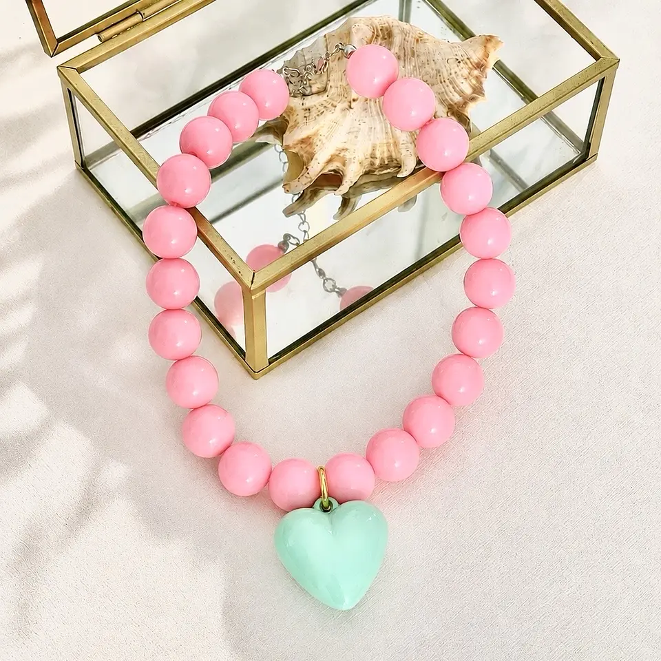 Collar Pink Mint 🌸🩵 2