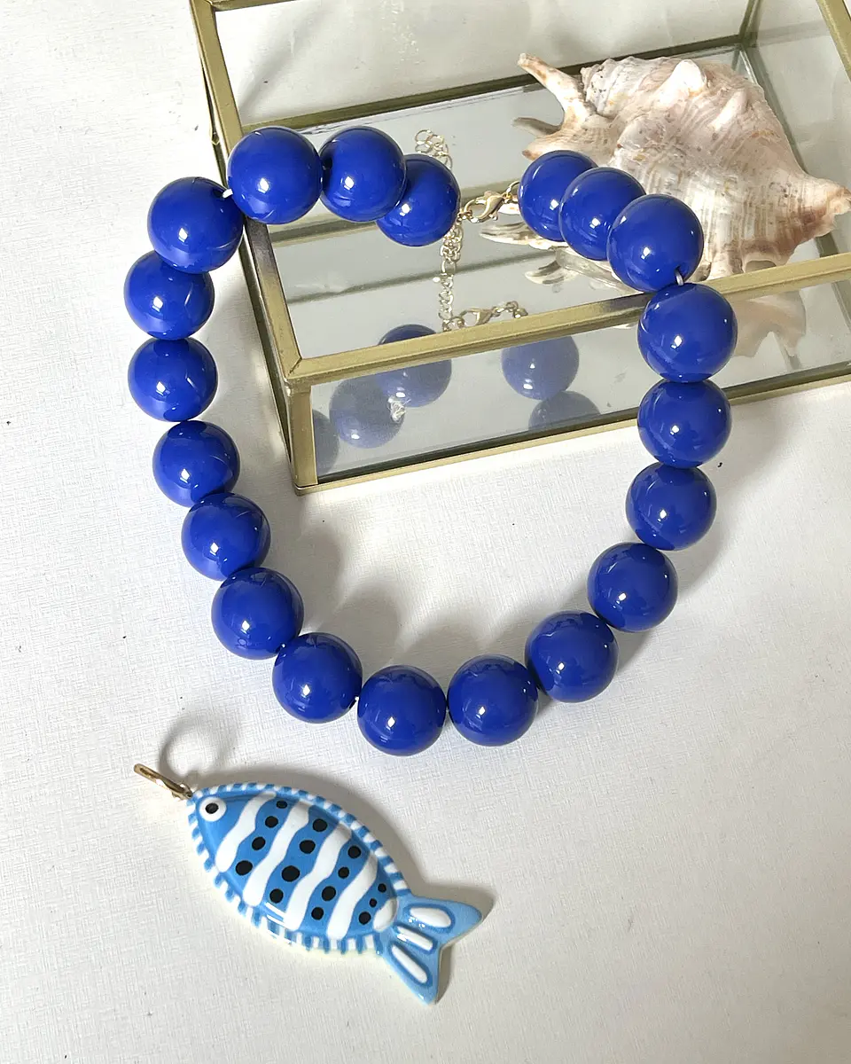 Collar Blue Fish  4