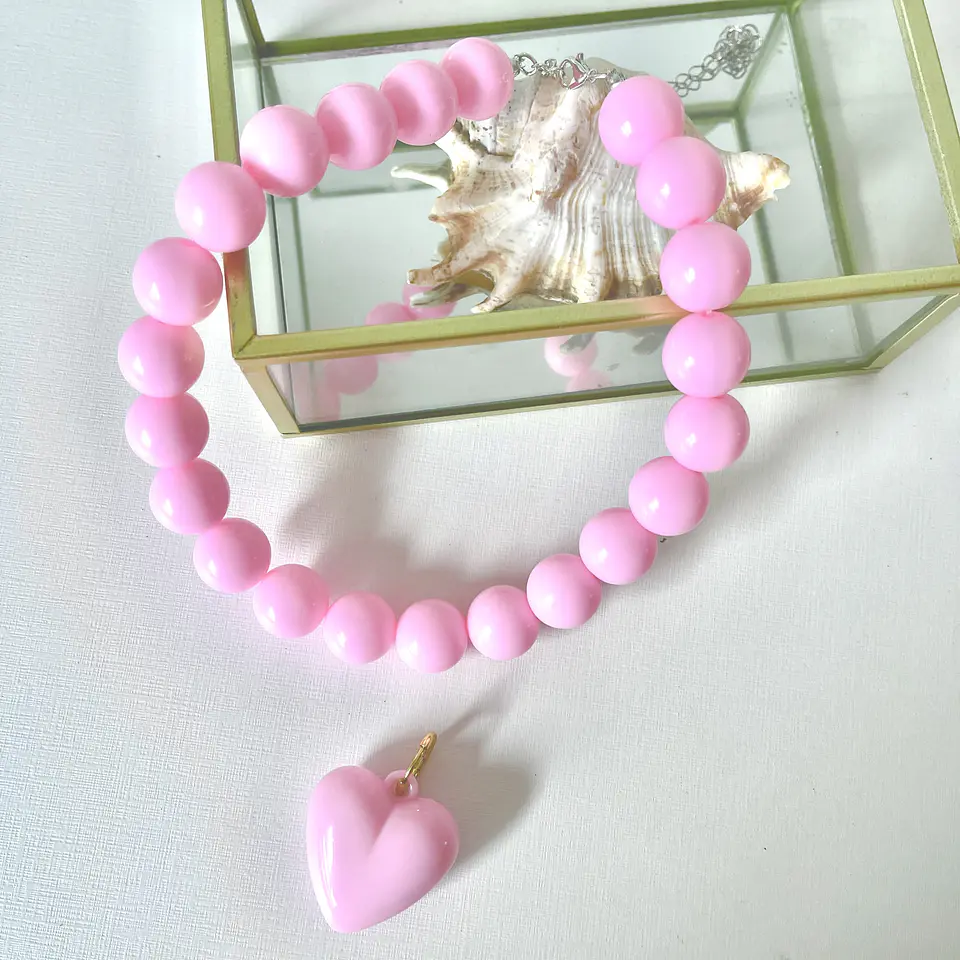 Collar Cuore Pink 🌸💕 2