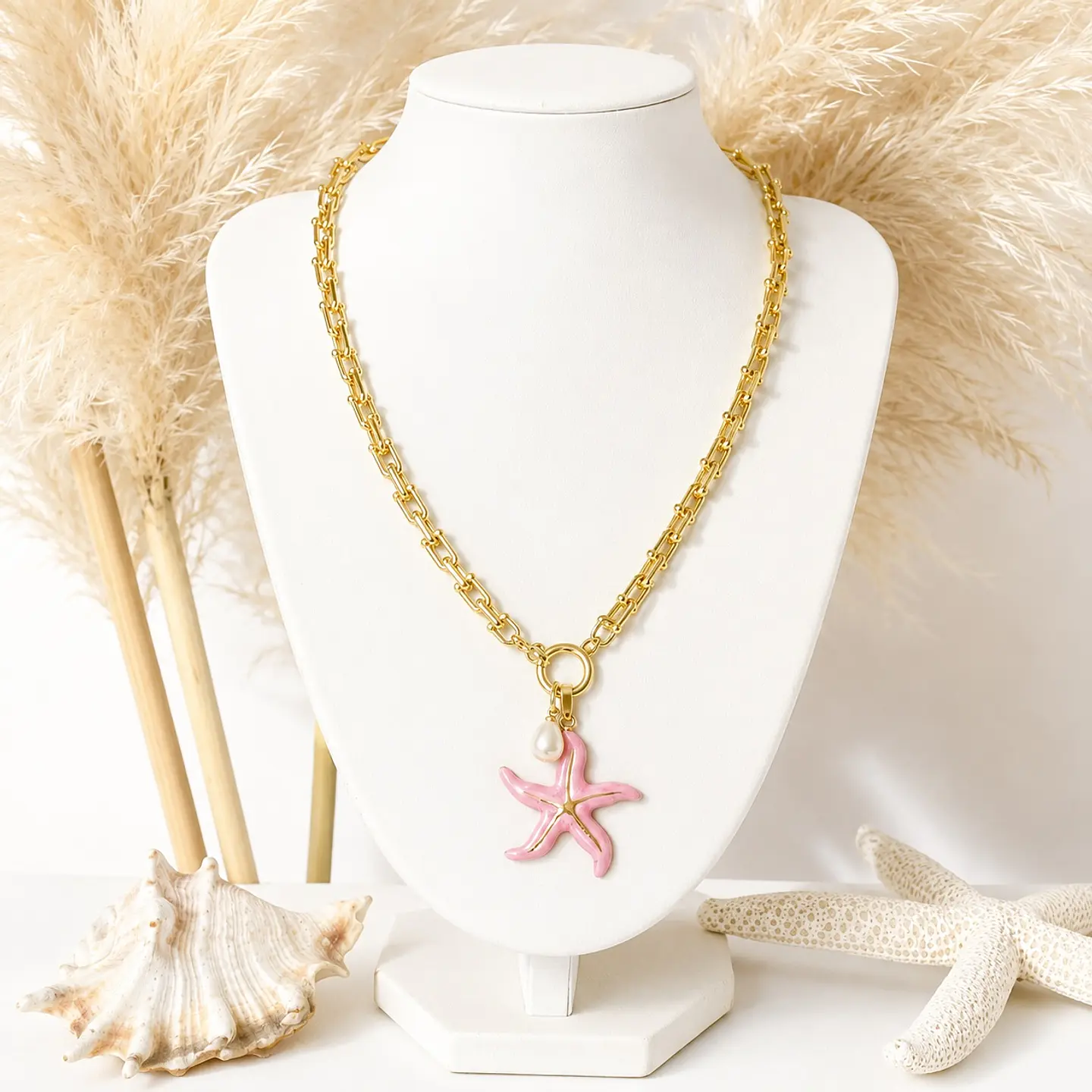 Collar Stellla Maris Pink gold  3