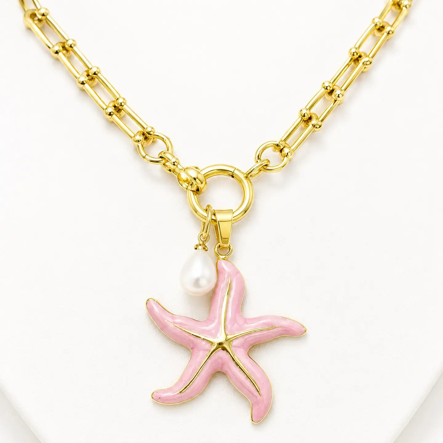 Collar Stellla Maris Pink gold  4