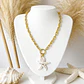 Collar Stellla Maris Blanca gold  - Miniatura 1