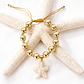 Pulsera Maxi balines Estrella Mar Gold - Miniatura 1