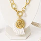 Collar Maxi Caracola Marfil Gold - Miniatura 3