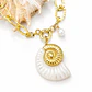 Pulsera Maxi Caracola Marfil Gold - Miniatura 2