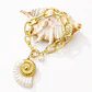Pulsera Maxi Caracola Marfil Gold - Miniatura 3