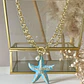 Collar Stella di Mare Azzurra Gold  - Miniatura 1
