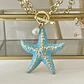 Collar Stella di Mare Azzurra Gold  - Miniatura 2