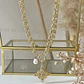 Collar Nudo de Bruja eslabones mixtos Gold - Miniatura 4