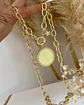 Collar Macizo Medallón Padre Nuestro Circones Herradura Gold - Miniatura 7