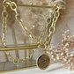 Collar Macizo Medallón Padre Nuestro Circones Gold - Miniatura 5