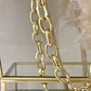 Collar Macizo Medallón Padre Nuestro Circones Gold - Miniatura 8