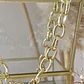 Collar Macizo Medallón Amatista Gold - Miniatura 4