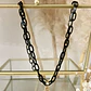Collar Cadena Black Cruz Onyx Gold - Miniatura 3