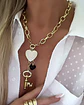 Collar Maxi eslabones Bella Donna Gold - Miniatura 1