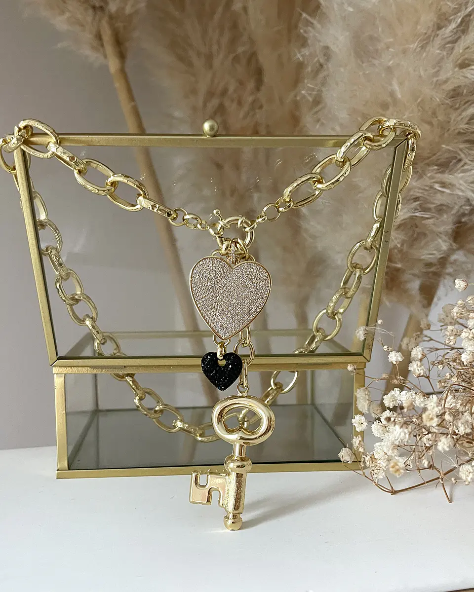 Collar Maxi eslabones Bella Donna Gold 4
