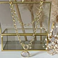 Collar Medalla Cuarzo Cristal Gold  - Miniatura 2