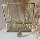 Collar Maxi eslabones Medalla San Benito Silver Gold - Miniatura 2