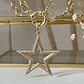 Collar Maxi Estrella Circones eslabones rolo gold- COPIA - Miniatura 4