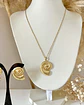 Conjunto Collar + Aros Caracola de Mar Gold - Miniatura 4