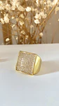 Anillo Cuadrado Verona Gold - Miniatura 5