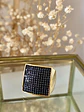 Anillo Cuadrado Verona Black - Miniatura 4