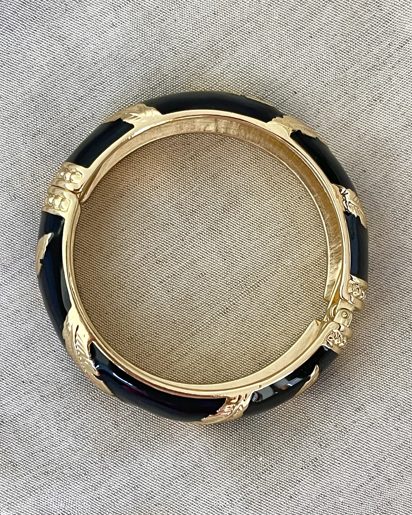 Maxi Brazalete Plumas Gold 3