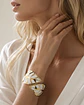 Maxi Brazalete Aurienne White Gold - Miniatura 2