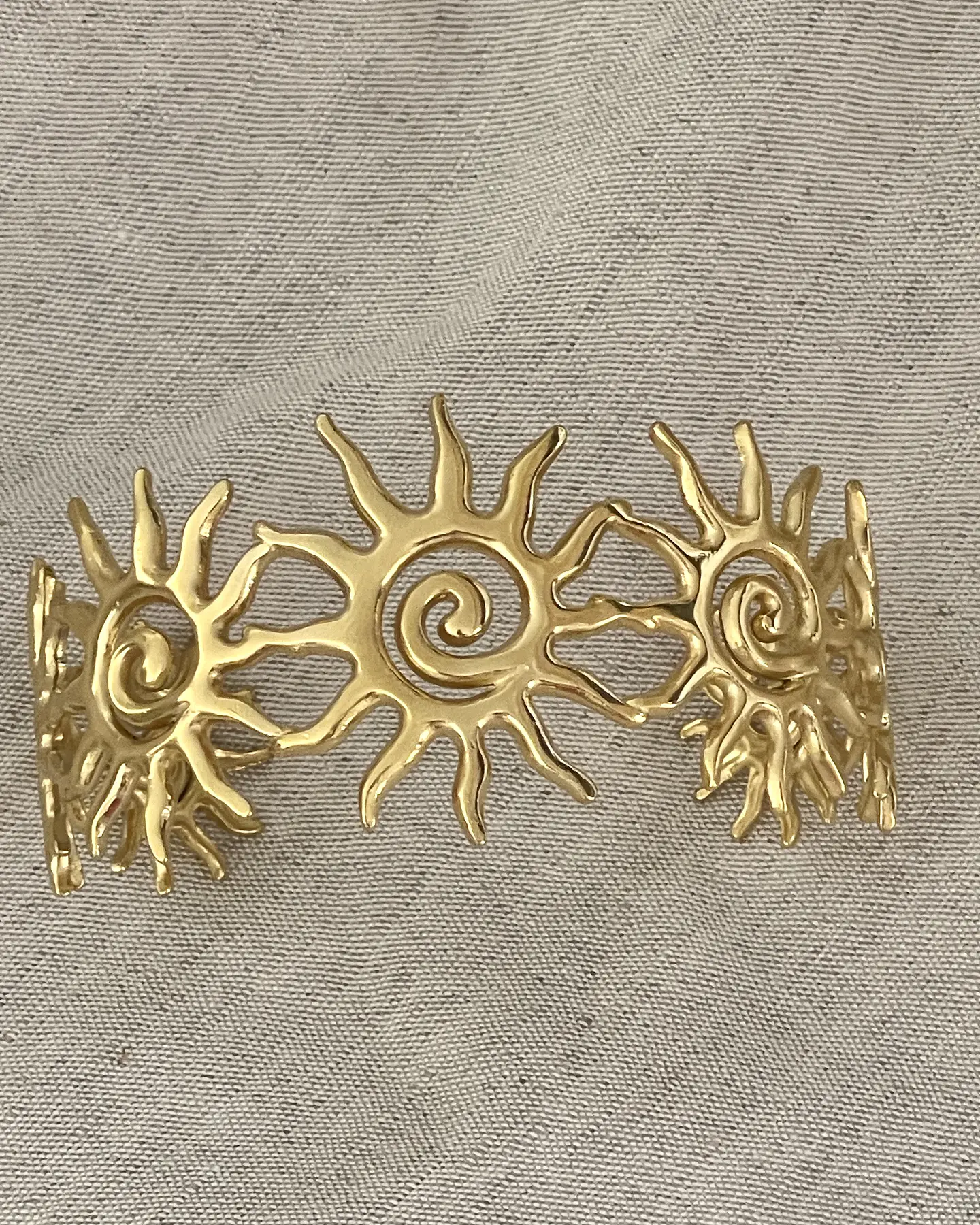 Maxi Brazalete Siete Soles Gold 4