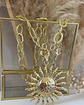 Collar XL Maxi Sol punto Luz Maxi eslabones gold  - Miniatura 7
