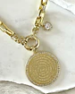Collar Medallón Padre Nuestro Circones eslabones Gold  - Miniatura 4