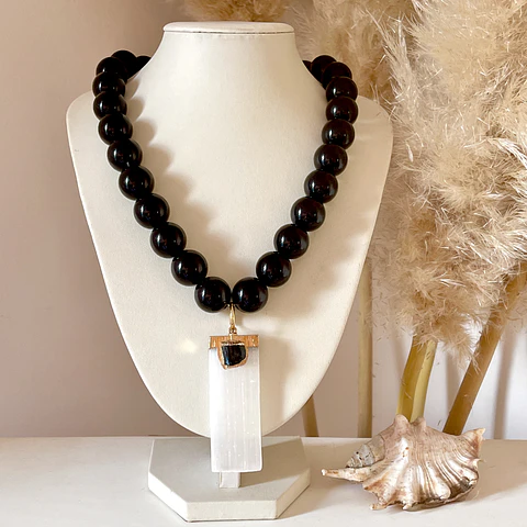 Collar Black Night 🖤✨