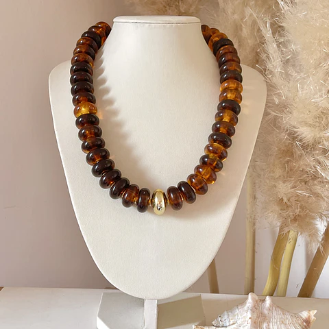 Collar Carey Golden Sunset 🌅 🤎