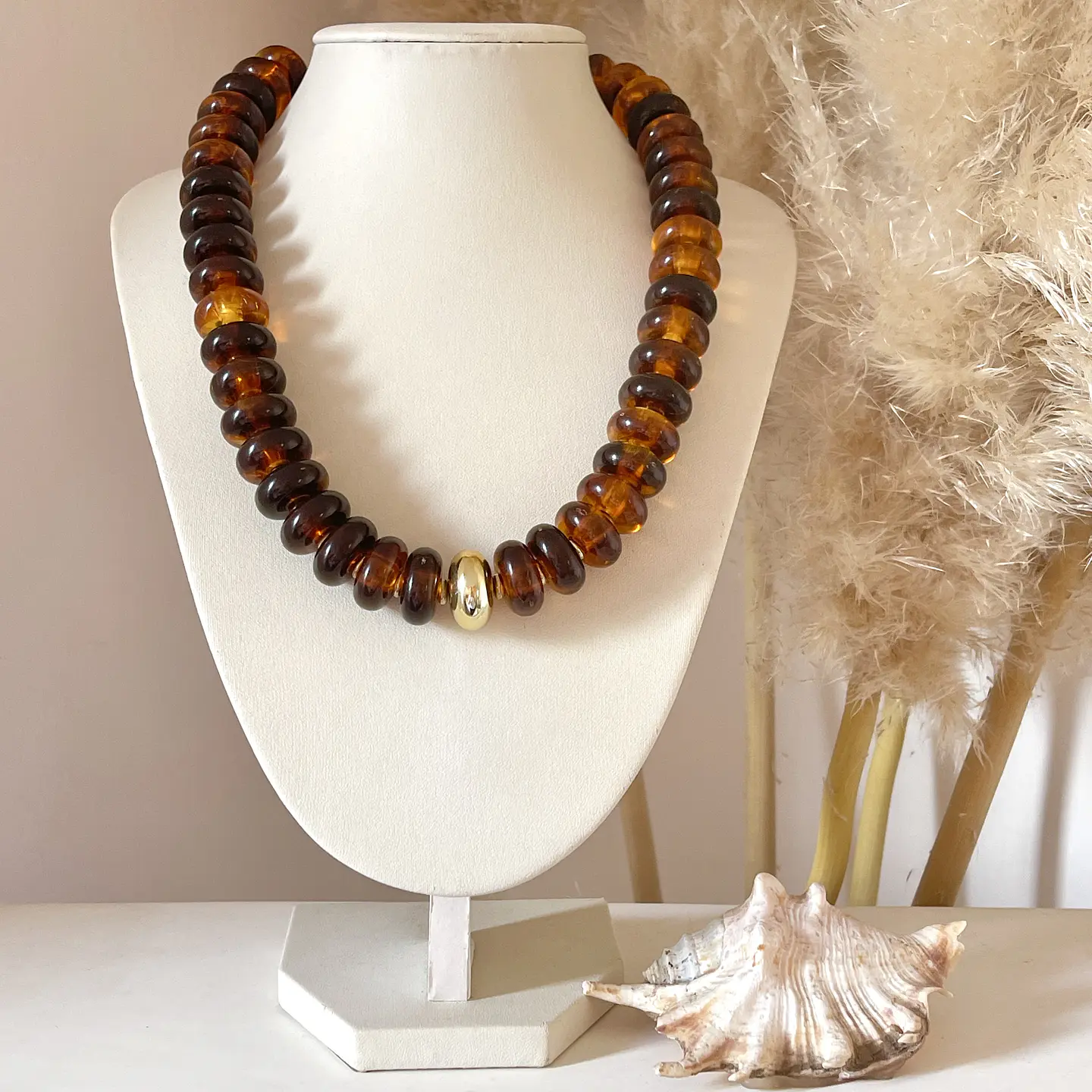 Collar Carey Golden Sunset 🌅 🤎 6