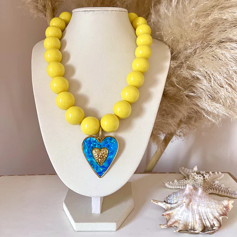 Collar Yellow Sunset 🌊💛🌅