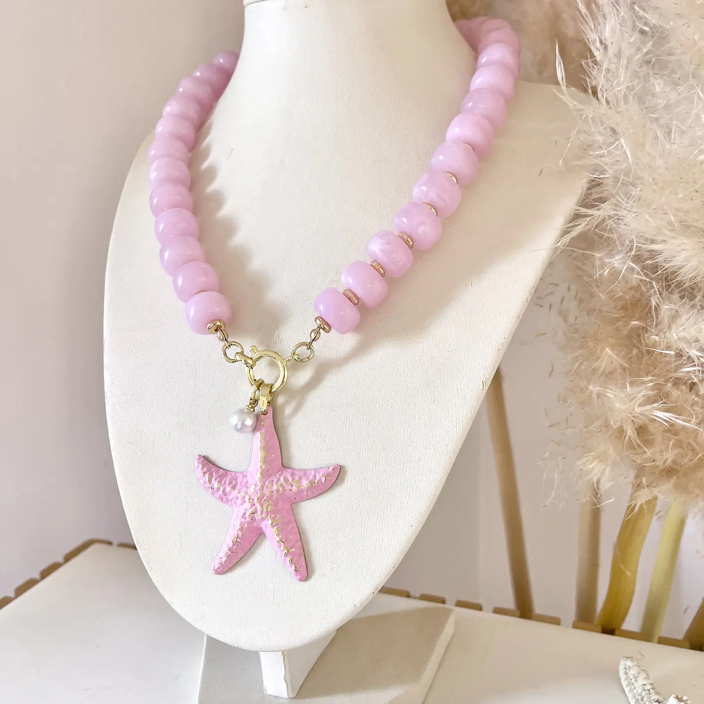 Collar Baby Pink Estrella de Mar 🌊🌸⭐️ 3
