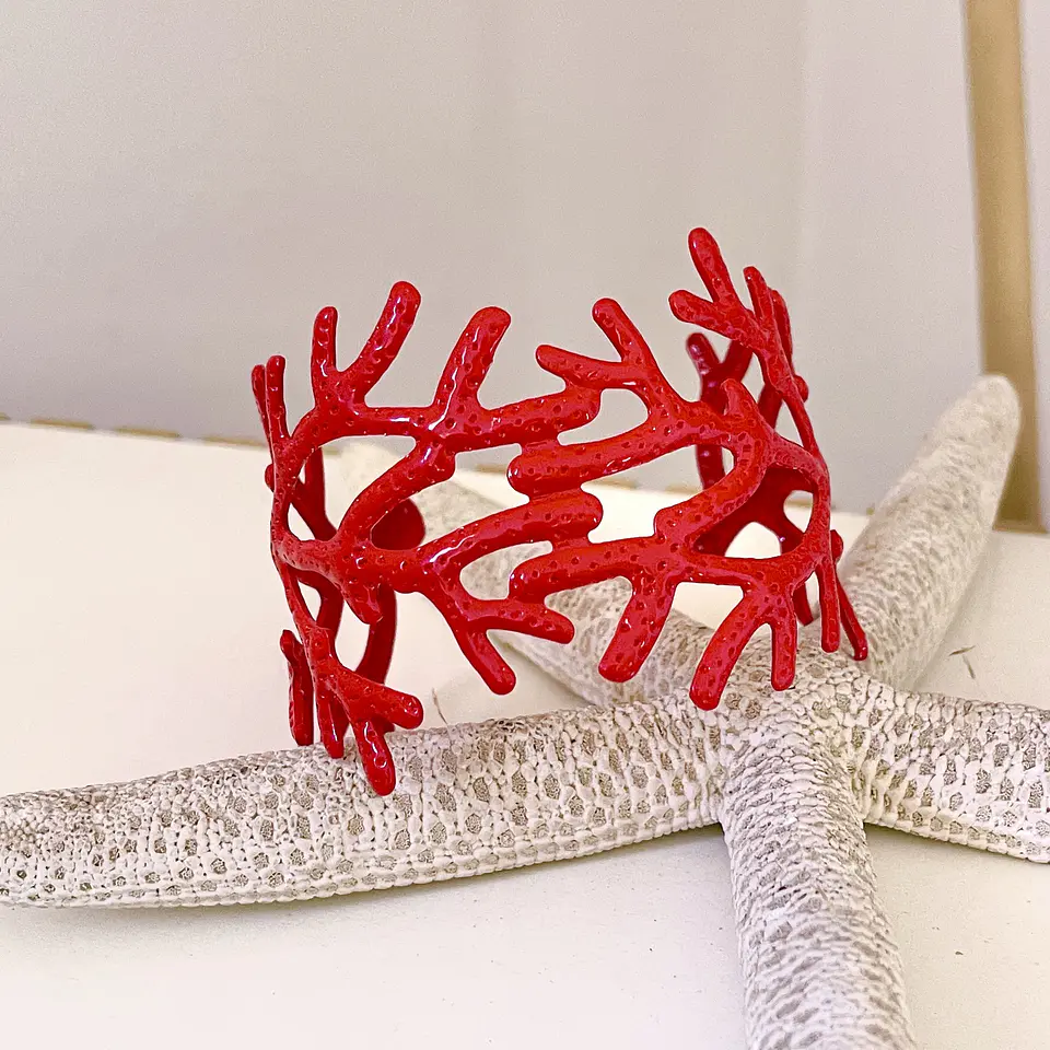 Maxi Brazalete Coral Red 🪸❤️ 3