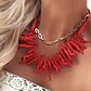 Maxi Collar Coral Red 🪸✨❤️ - Miniatura 1