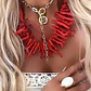 Maxi Collar Coral Red 🪸✨❤️ - Miniatura 3