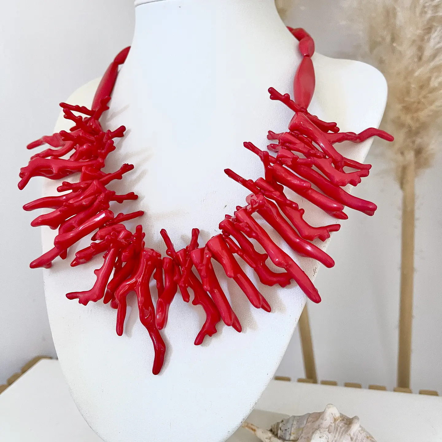 Maxi Collar Coral Red 🪸✨❤️ 4