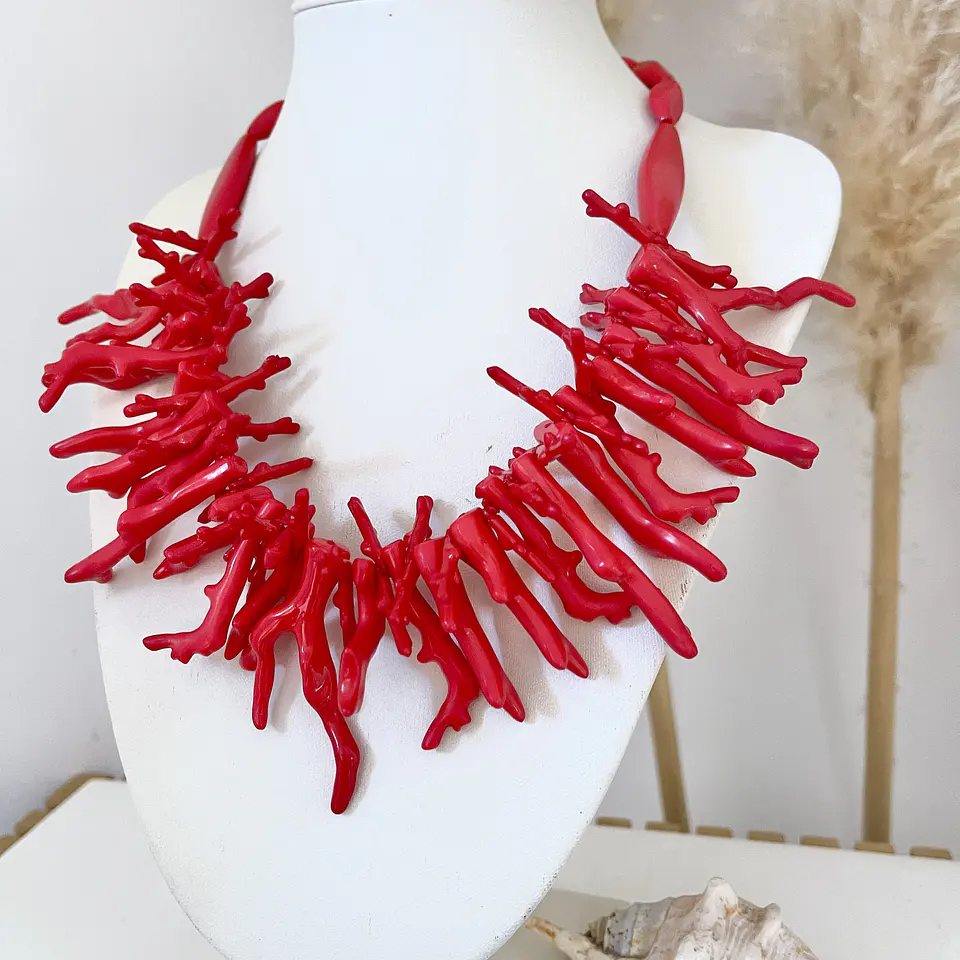 Maxi Collar Coral Red 🪸✨❤️ 4